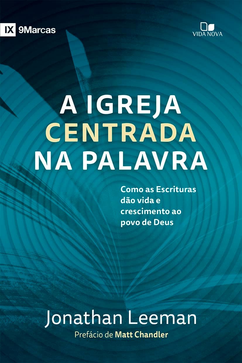 Capa do livro Igreja Centrada na Palavra